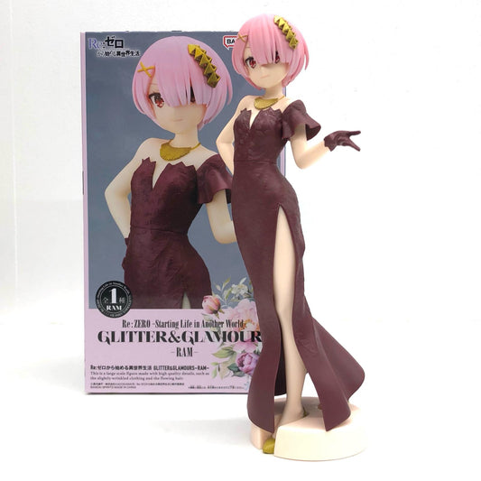 【中古】 ラム「Re：ゼロから始める異世界生活」GLITTER&GLAMOURS-RAM-【フィギュア】【加古川物流】