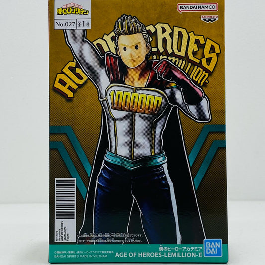 【中古】 通形ミリオ AGEOFHEROES-LEMILLION- 僕のヒーローアカデミア フィギュア 通形ミリオ AGE OF HEROES 2676619【フィギュア】【飾磨店】