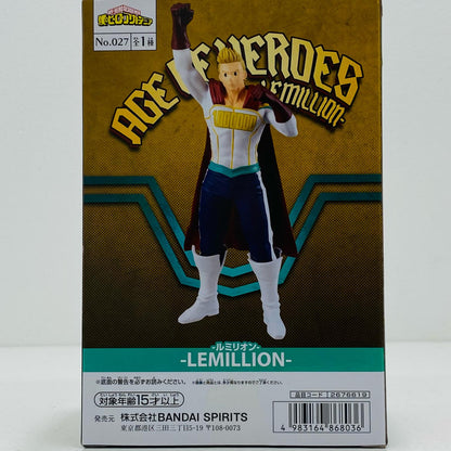 【中古】 通形ミリオ AGEOFHEROES-LEMILLION- 僕のヒーローアカデミア フィギュア 通形ミリオ AGE OF HEROES 2676619【フィギュア】【飾磨店】