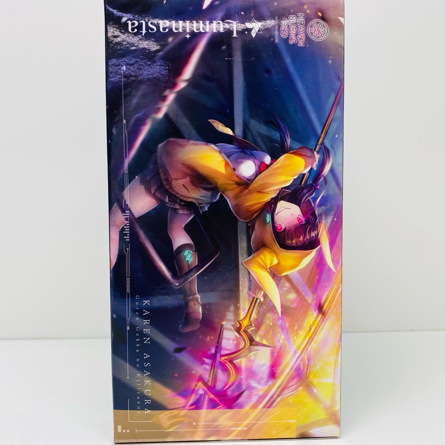 [Used] Karen Asakura "Heaven Burns Red" Luminasta "Karen Asakura - Guren Getsuka no Killrazor" [Figure]