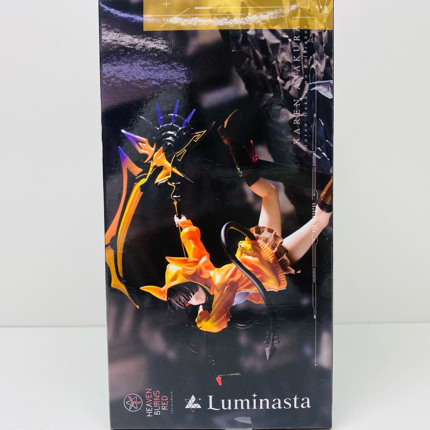[Used] Karen Asakura "Heaven Burns Red" Luminasta "Karen Asakura - Guren Getsuka no Killrazor" [Figure]