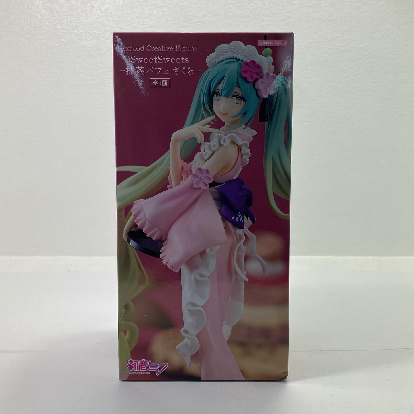初音ミクExc∞dCreativeFigureSweetSweetsー抹茶パフェさくらー「キャラクター・ボーカル・シリーズ01初音ミク」【フィギュア】