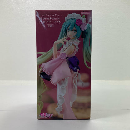 初音ミクExc∞dCreativeFigureSweetSweetsー抹茶パフェさくらー「キャラクター・ボーカル・シリーズ01初音ミク」【フィギュア】