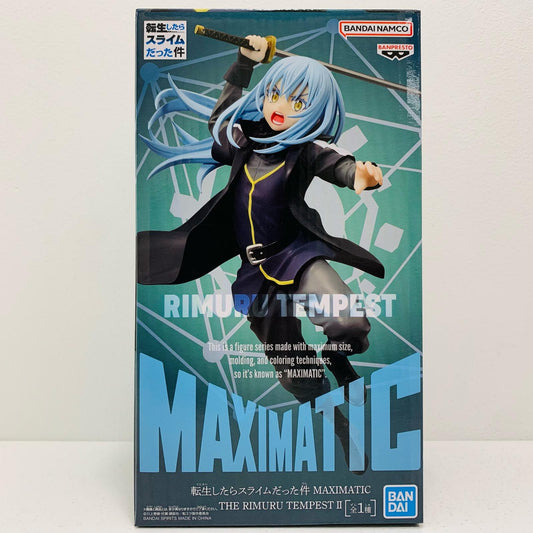 【中古】 リムル=テンペスト「転生したらスライムだった件」MAXIMATICTHERIMURUTEMPESTII【フィギュア】
