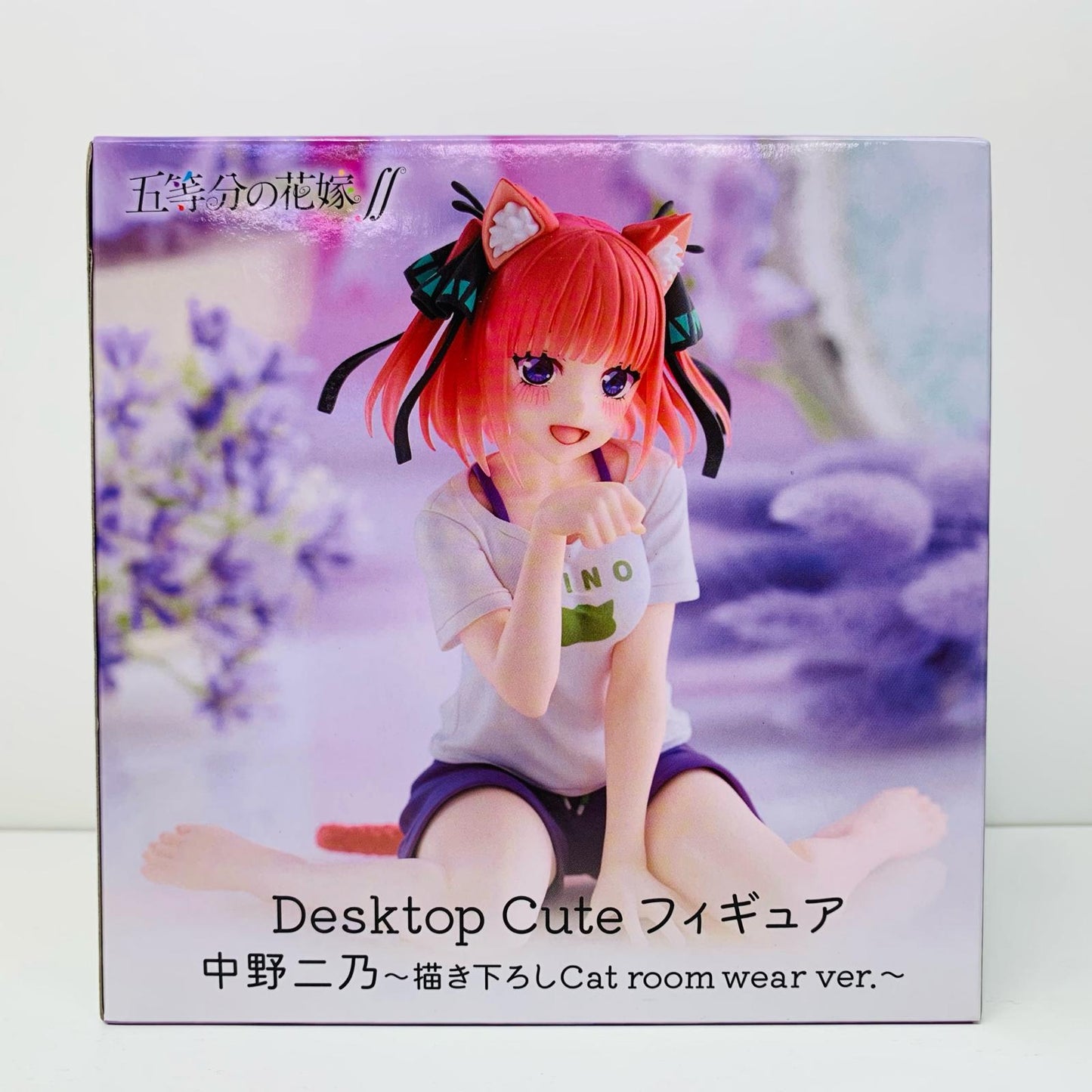 中野二乃「五等分の花嫁∬」DesktopCuteフィギュア中野二乃～描き下ろしCatroomwearver.～【フィギュア】