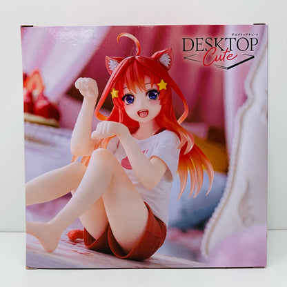 【中古】 中野五月「五等分の花嫁∬」DesktopCuteフィギュア中野五月～描き下ろしCatroomwearver.～【フィギュア】