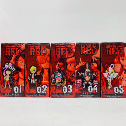 全5種セット「ワンピースFILMRED」WCFvol.1【フィギュア】