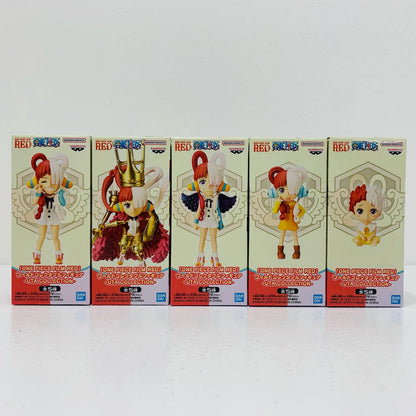【中古】 全5種セット「ワンピースFILMRED」WCF-UTACOLLECTION-【フィギュア】【飾磨店】