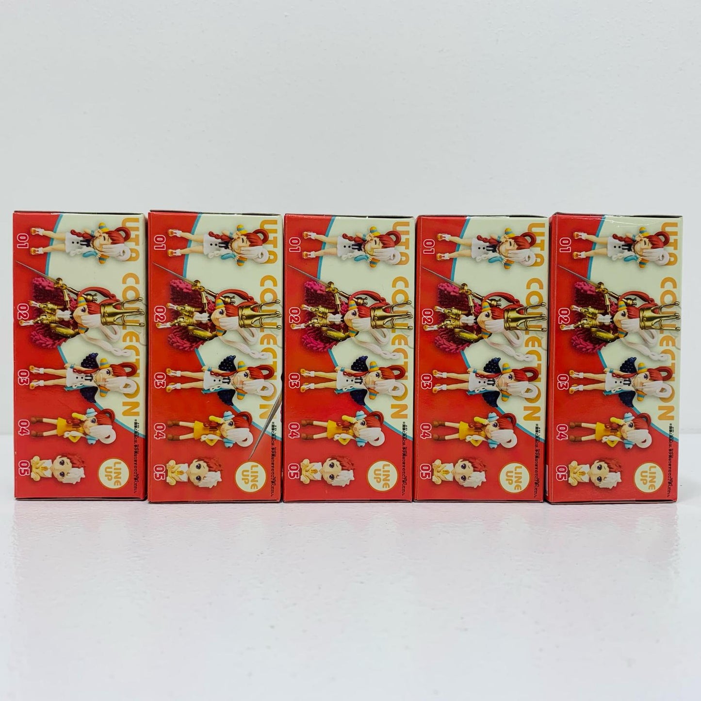 【中古】 全5種セット「ワンピースFILMRED」WCF-UTACOLLECTION-【フィギュア】【飾磨店】