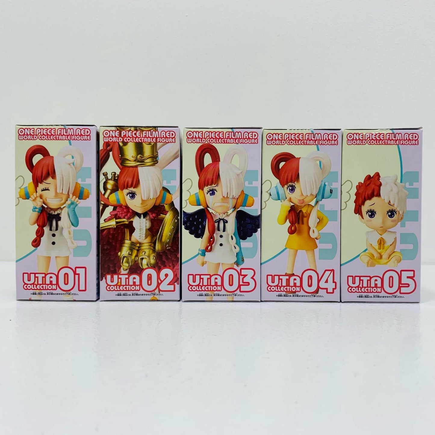 【中古】 全5種セット「ワンピースFILMRED」WCF-UTACOLLECTION-【フィギュア】【飾磨店】