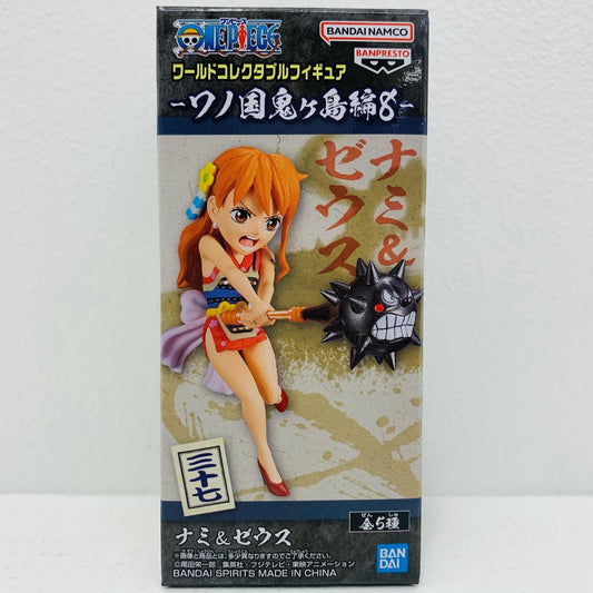 【中古】 ナミ＆ゼウス「ワンピース」WCF-ワノ国鬼ヶ島編8-【フィギュア】【飾磨店】
