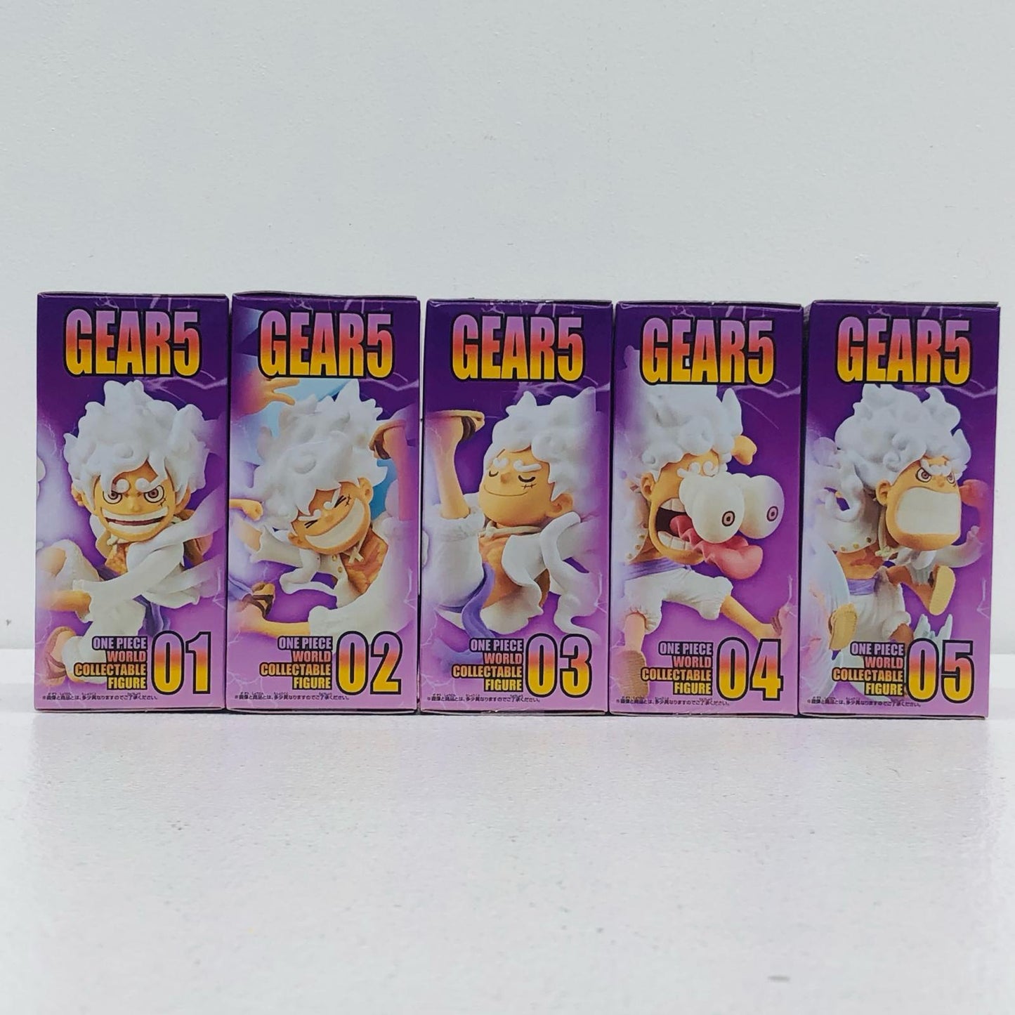 【Used】 Complete set of 5 types "One Piece" WCF-GEAR 5 SPECIAL- [Figure]