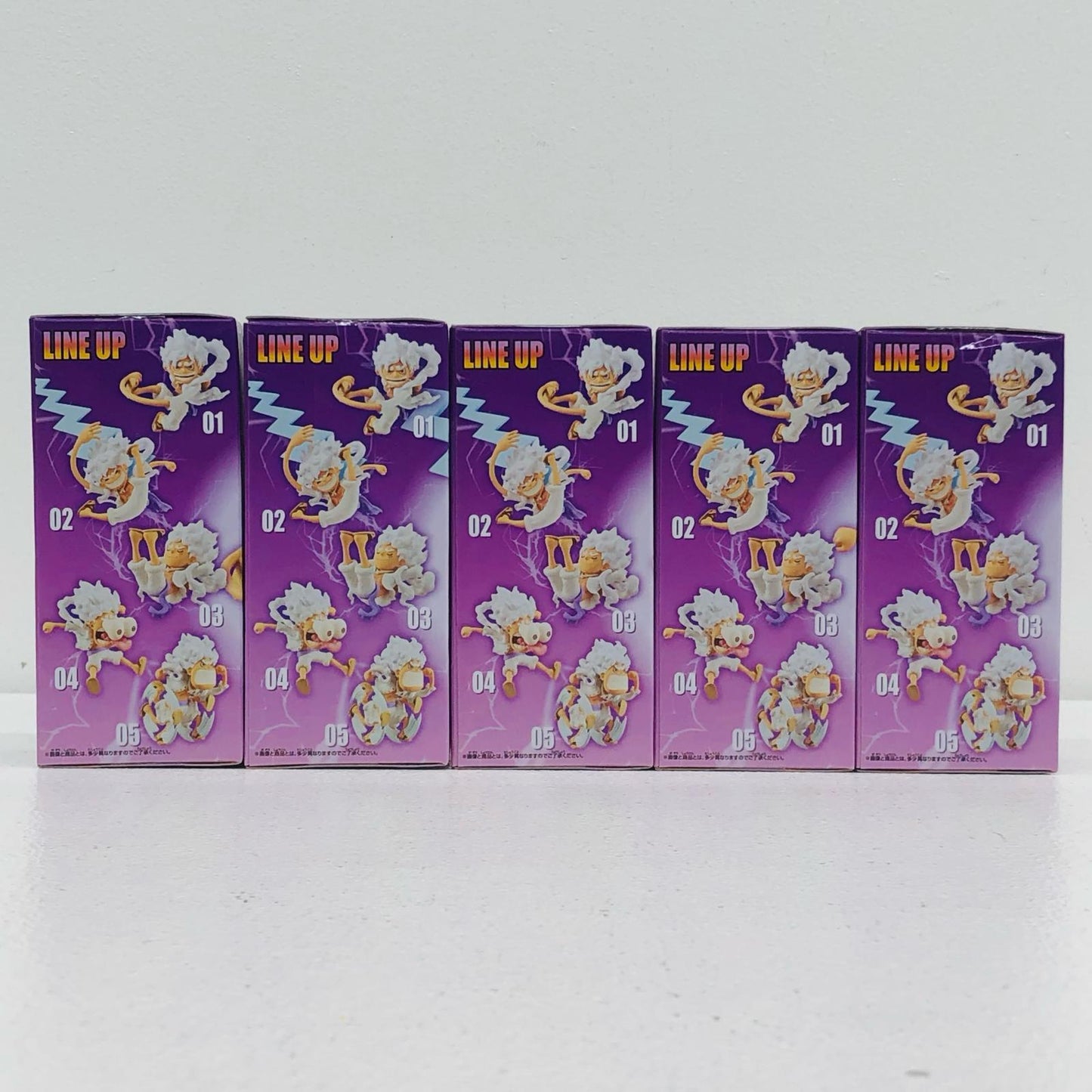 【Used】 Complete set of 5 types "One Piece" WCF-GEAR 5 SPECIAL- [Figure]