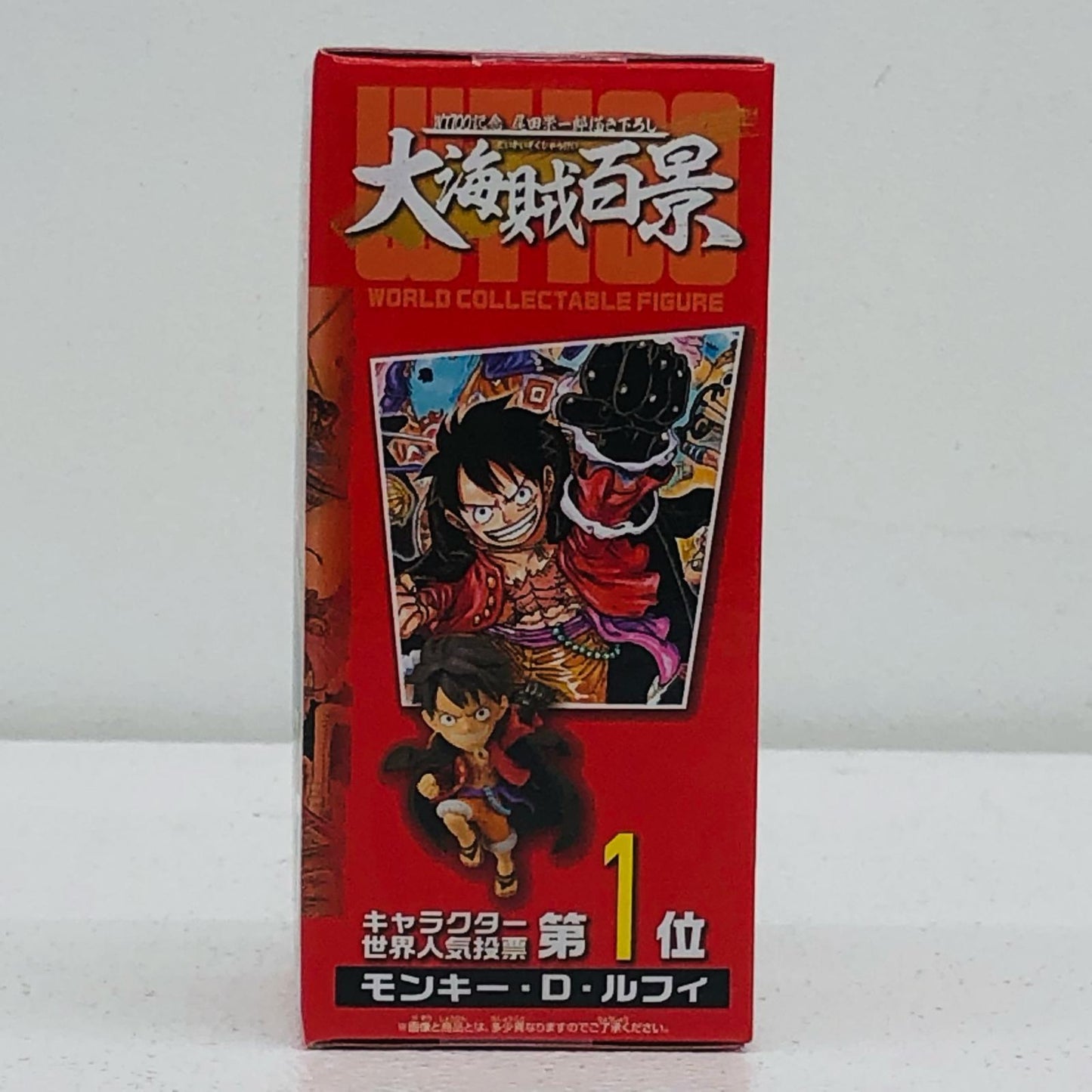 [Used] Monkey D. Luffy "One Piece" WCF-WT100 Commemorative Eiichiro Oda Drawn Grand Pirates 100 Views Vol. 2 - [Figure]
