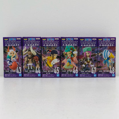 全6種セット「ワンピース」WCF-WT100記念尾田栄一郎描き下ろし大海賊百景8-【フィギュア】