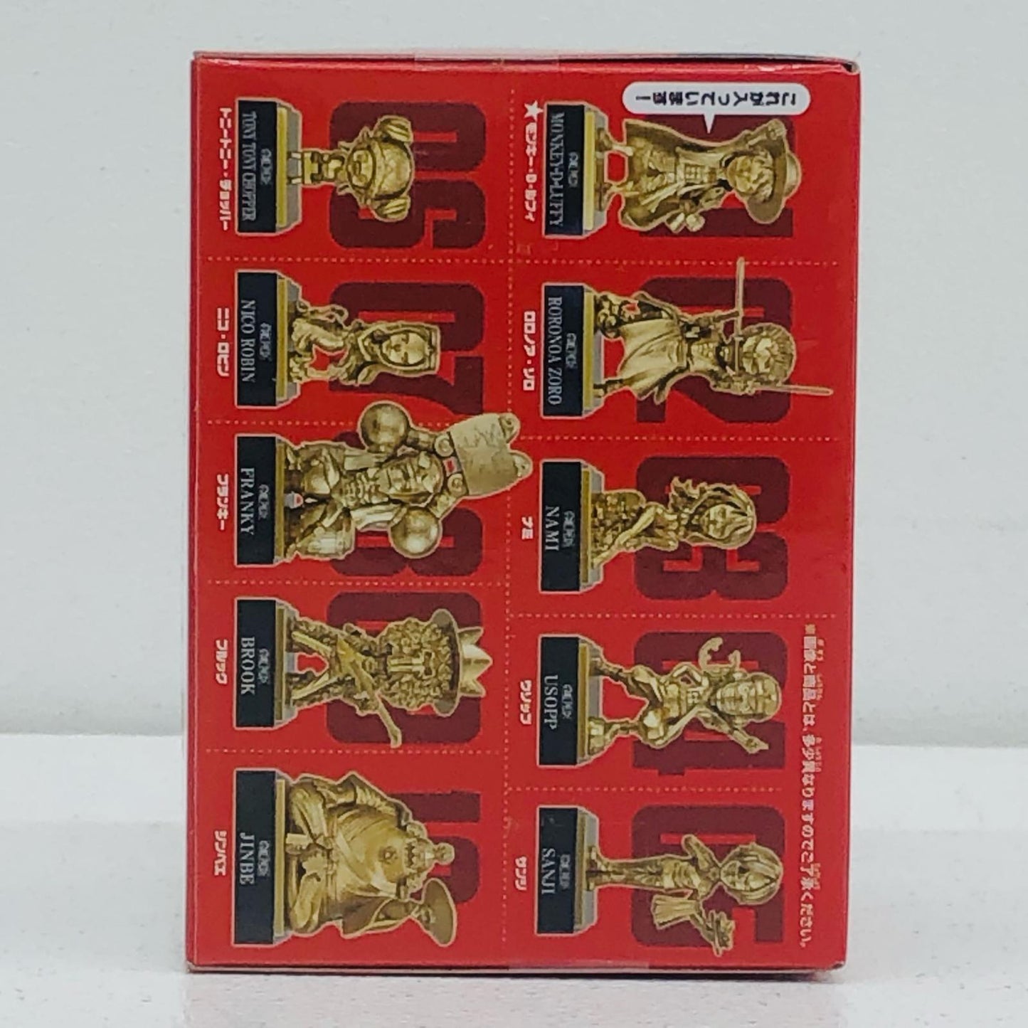 [Used] Luffy "One Piece" WCF - Kumamoto Reconstruction Project - Bronze Statue Mini Figure Store Exclusive [Figure]
