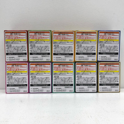 [Used] All 10 Types Set "One Piece" WCF -Kumamoto Revival Project- Bronze Statue Mini Figure Store Limited [Figure]