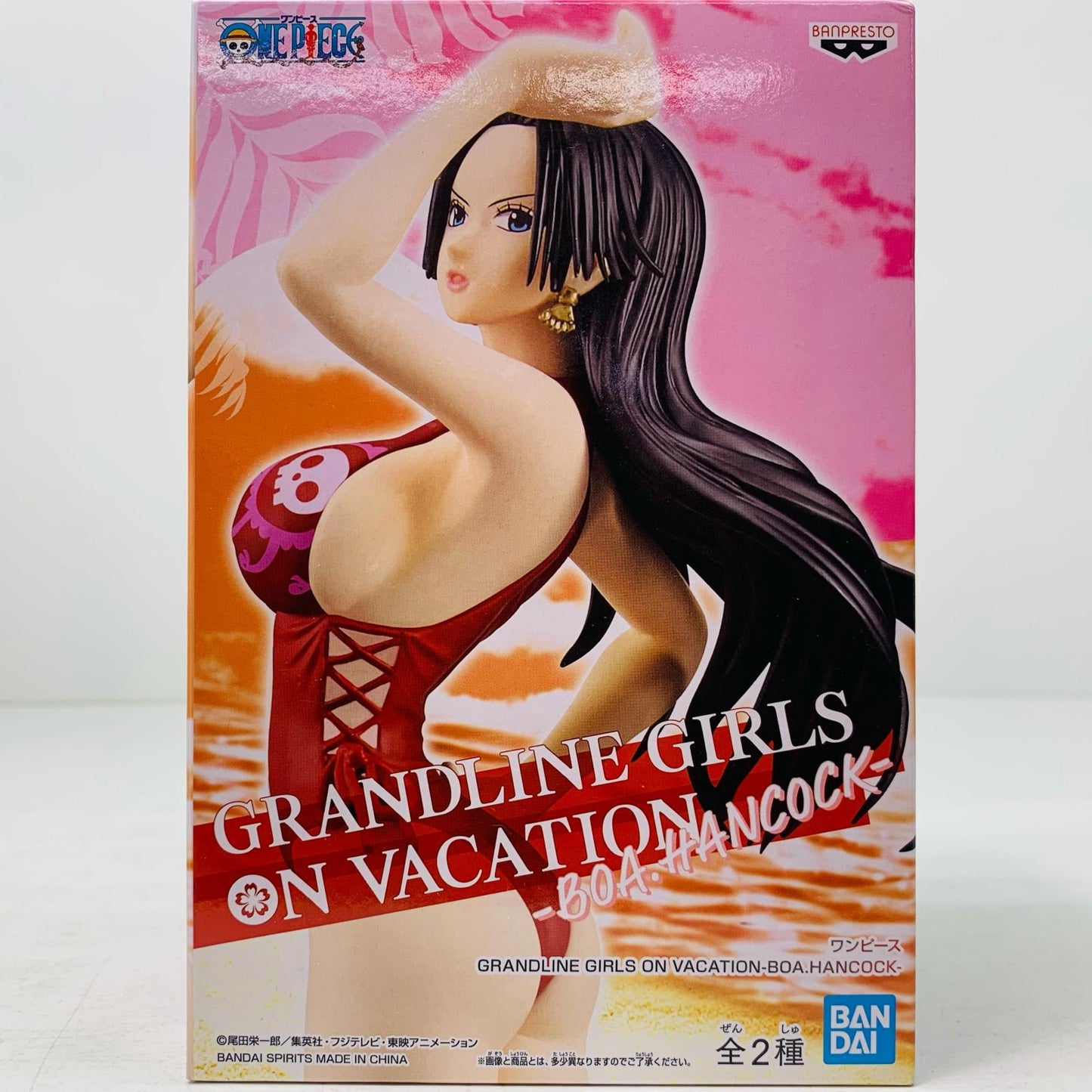 【中古】 ボア・ハンコックA(水着レッド)「ワンピース」GRANDLINEGIRLSONVACATION-BOA.HANCOCK-【フィギュア】