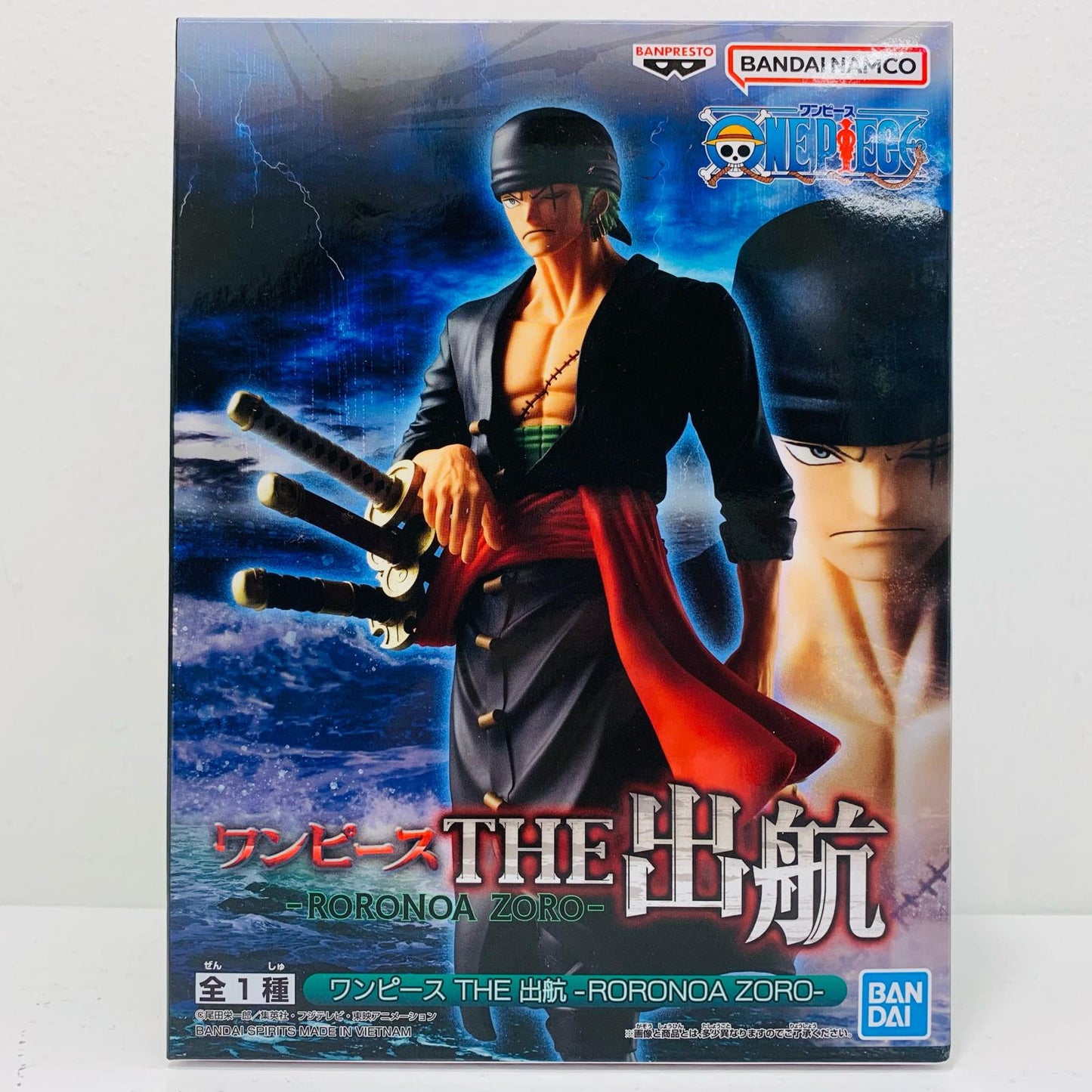 【中古】 ロロノア・ゾロ「ワンピース」THE出航-RORONOAZORO-【フィギュア】