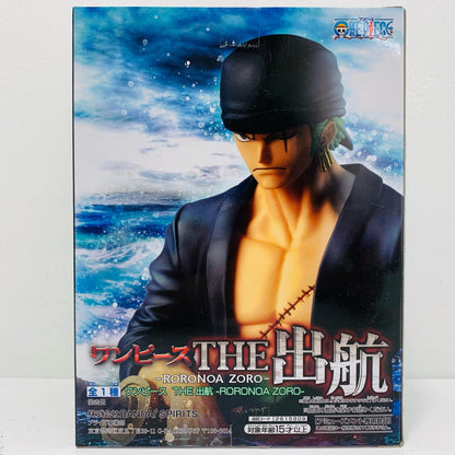 【中古】 ロロノア・ゾロ「ワンピース」THE出航-RORONOAZORO-【フィギュア】