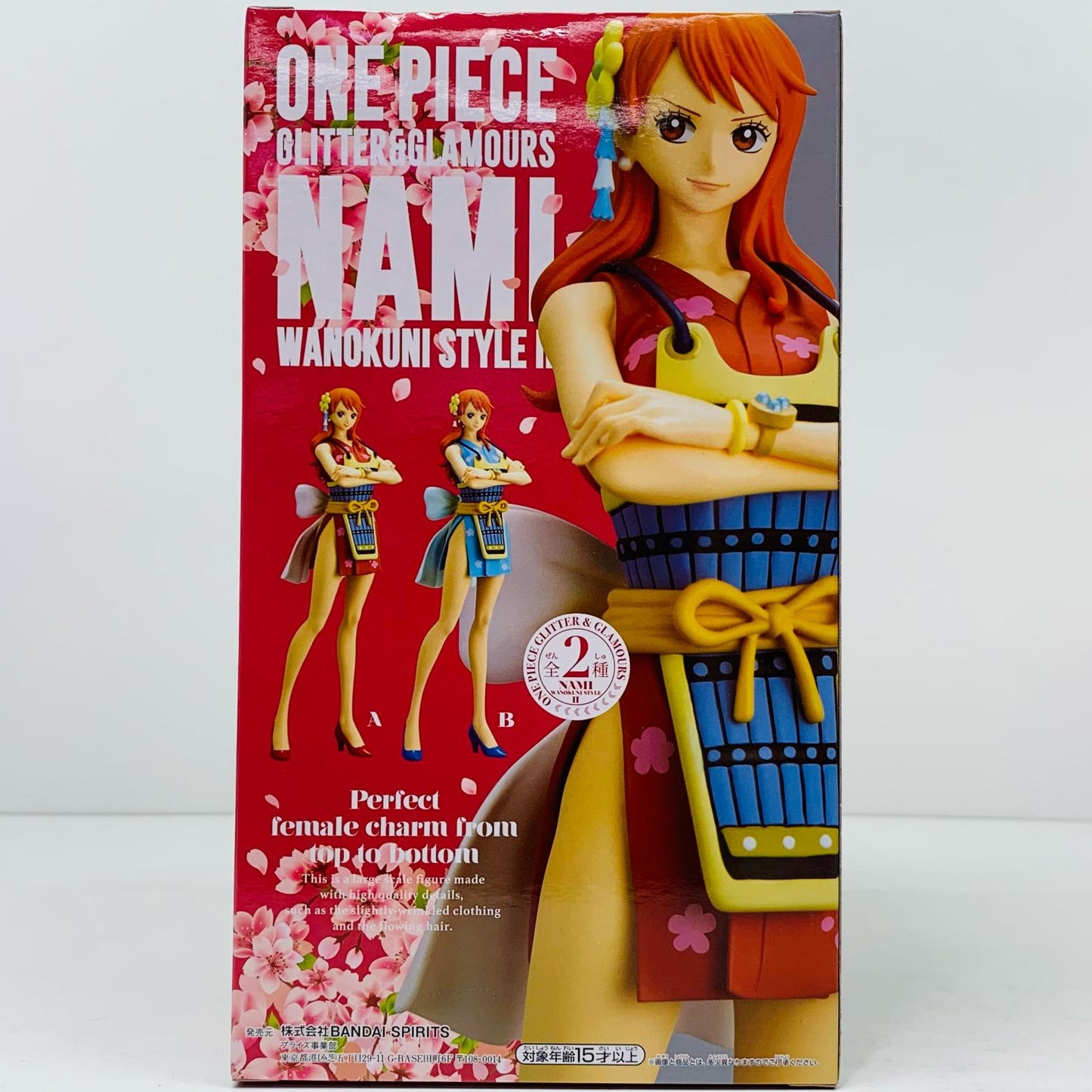 【中古】 ナミA(衣装レッド/ワノ国2)GLITTER＆GLAMOURS-NAMI/WANOKUNISTYLE-II「ワンピース」【フィギュア】