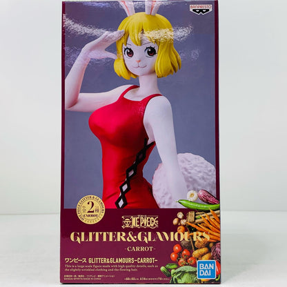 【中古】 キャロットB(衣装レッド)「ワンピース」GLITTER＆GLAMOURS-CARROT- ワンピース フィギュア キャロットB 衣装レッド GLITTER&GLAMOURS 2595034【フィギュア】【飾磨店】