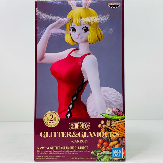 【中古】 キャロットB(衣装レッド)「ワンピース」GLITTER＆GLAMOURS-CARROT- ワンピース フィギュア キャロットB 衣装レッド GLITTER&GLAMOURS 2595034【フィギュア】【飾磨店】