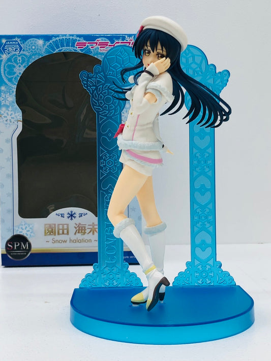 【中古】 ラブライブ! フィギュア 園田海未 スーパープレミアム Snow halation【フィギュア】【加古川物流】