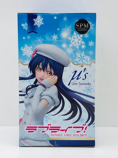 【中古】 ラブライブ! フィギュア 園田海未 スーパープレミアム Snow halation【フィギュア】【加古川物流】