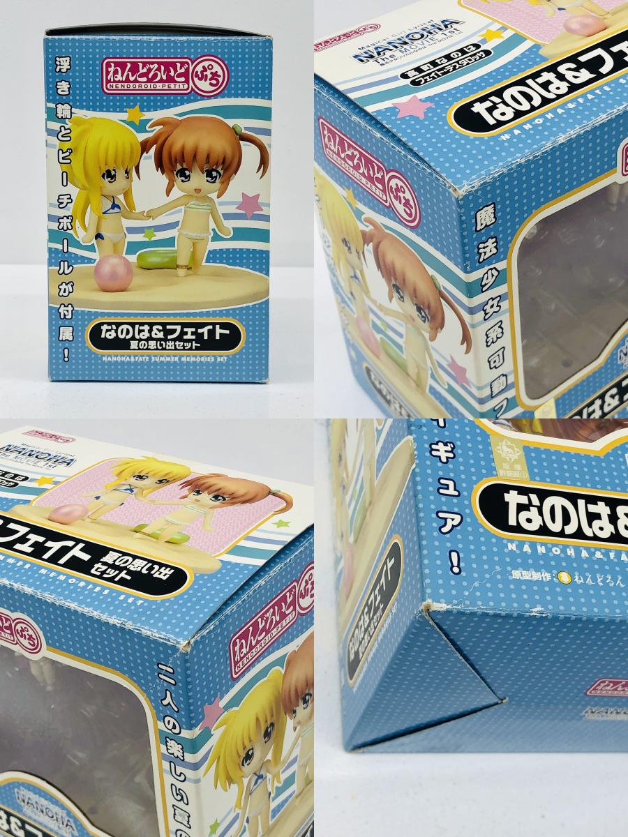 【中古】 ねんどろいどぷち/なのは＆フェイト夏の思い出セット「魔法少女リリカルなのはTheMOVIE1st」【フィギュア】【飾磨店】