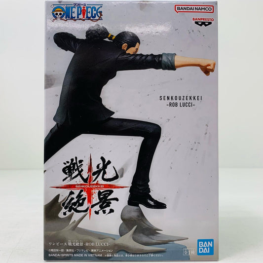 【中古】 ロブ・ルッチ戦光絶景-ROBLUCCI-「ワンピース」【フィギュア】【加古川物流】