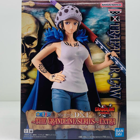 【中古】 ロー・チェンジver.DXF～THEGRANDLINESERIES～EXTRA/TRAFALGAR.LAWCHANGEver.(トラファルガー・ロー)「ワンピース」【フィギュア】【飾磨店】