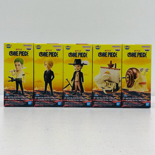 【中古】 全5種セットWCFvol.2(ANetflixSeries：ONEPIECE)「ワンピース(Netflix)」【フィギュア】