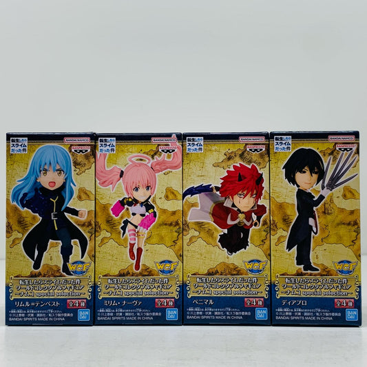 【中古】 全4種セットWCF～ナムコspecialselection～ナムコ限定「転生したらスライムだった件」【フィギュア】