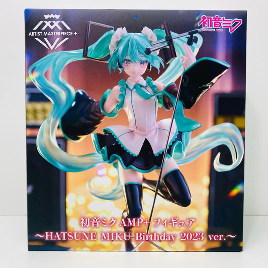 【中古】 初音ミクAMP+フィギュア～HATSUNEMIKUBirthday2023ver.～「キャラクター・ボーカル・シリーズ01初音ミク」【フィギュア】