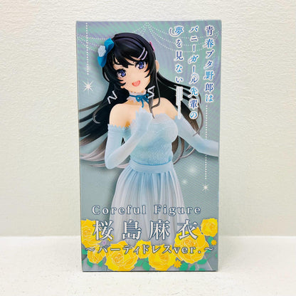 フィギュア 桜島麻衣～パーティドレスver.～Corefulフィギュア「青春ブタ野郎はバニーガール先輩の夢を見ない」 桜島麻衣～パーティドレスver.～ Coreful 451487400【フィギュア】【加古川物流】
