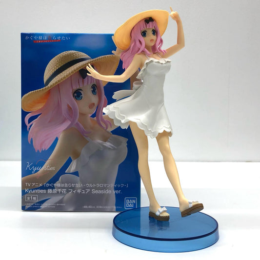 【中古】 藤原千花Seasidever.Kyuntiesフィギュア「かぐや様は告らせたい-ウルトラロマンティック-」【フィギュア】【飾磨店】
