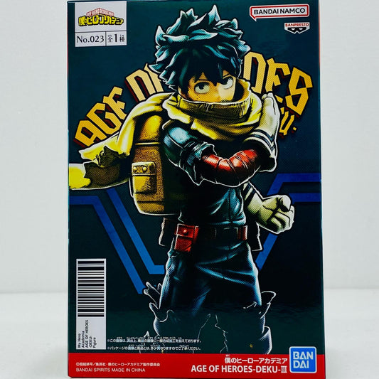 【中古】 緑谷出久AGEOFHEROES-DEKU-III「僕のヒーローアカデミア」 僕のヒーローアカデミア フィギュア 緑谷出久 AGE OF HEROES 3 2669144【フィギュア】【飾磨店】