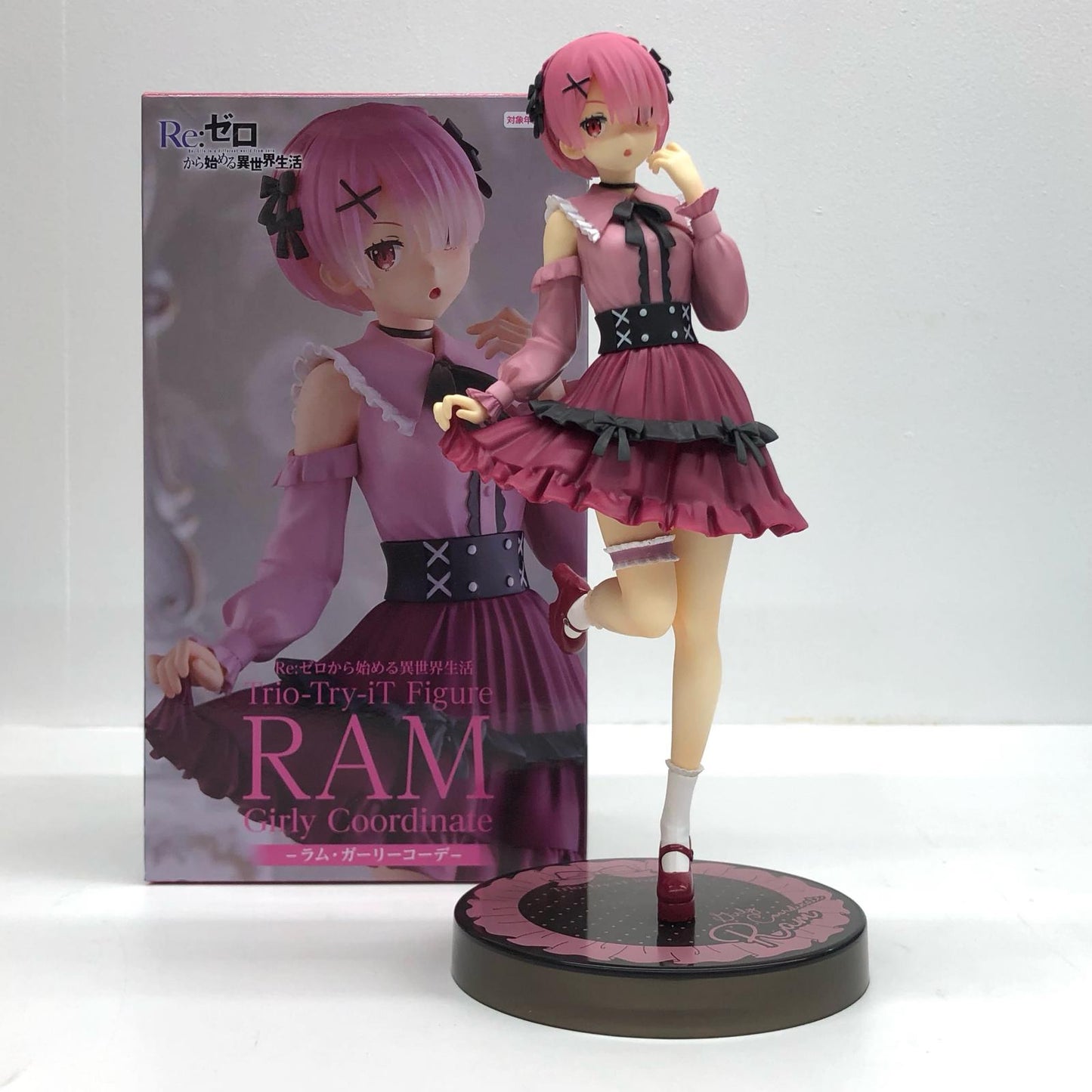 [Used] Ram Girly Coordinate Trio-Try-iT Figure "Re: Zero - Starting Life in Another World" [Figure]