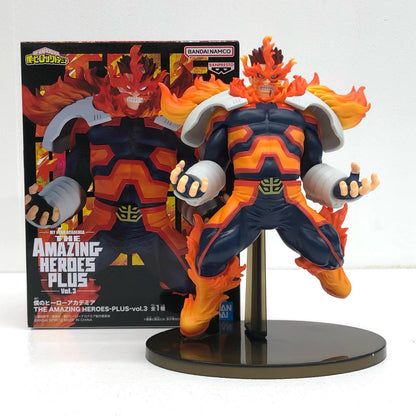 【中古】 エンデヴァーTHEAMAZINGHEROES-PLUS-vol.3「僕のヒーローアカデミア」 僕のヒーローアカデミア フィギュア エンデヴァー THE AMAZING HEROES PLUS vol.3【フィギュア】【飾磨店】