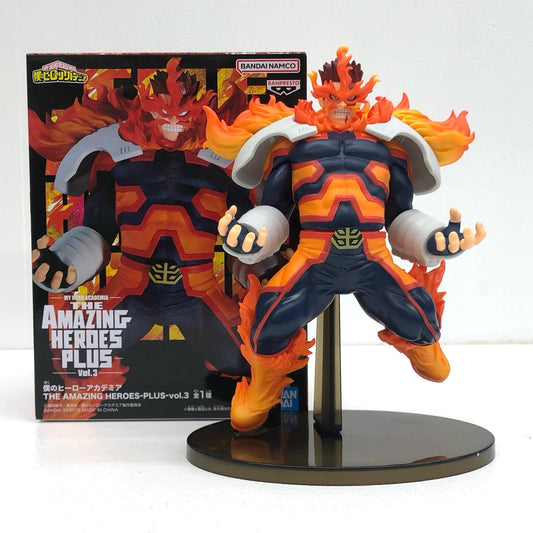 【中古】 エンデヴァーTHEAMAZINGHEROES-PLUS-vol.3「僕のヒーローアカデミア」 僕のヒーローアカデミア フィギュア エンデヴァー THE AMAZING HEROES PLUS vol.3【フィギュア】【飾磨店】