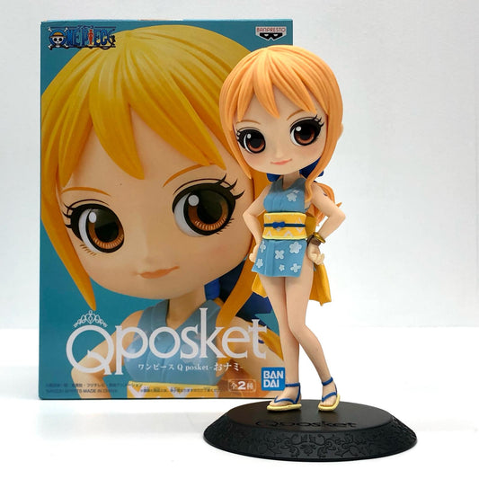 【中古】 ナミB(衣装淡)Qposket-おナミ-「ワンピース」【フィギュア】【飾磨店】