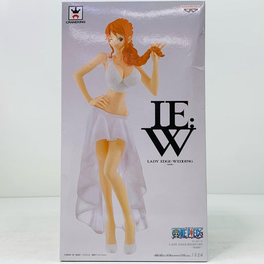 【中古】 ナミ(ホワイト)LADYEDGE：WEDDING-NAMI-「ワンピース」 ワンピース フィギュア ナミホワイト LADY EDGE:WEDDING 38516【フィギュア】【飾磨店】