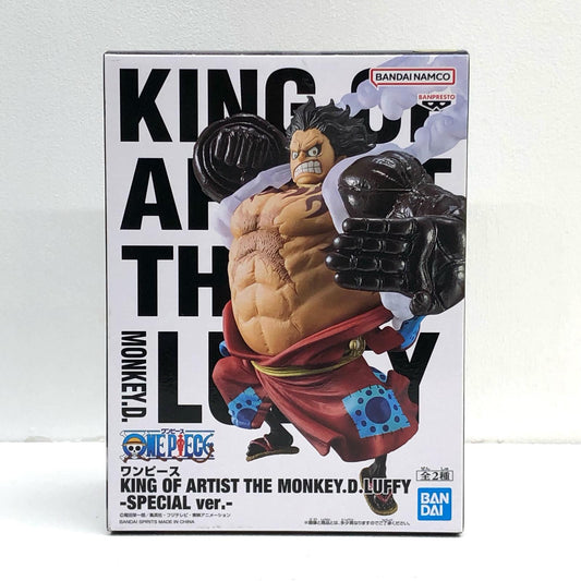 【中古】 ルフィ(バウンドマン)KINGOFARTIST/THEBOUNDMAN「ワンピース」【フィギュア】