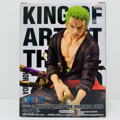 フィギュア ゾロ-ワノ国2-KINGOFARTIST/THERORONOAZORO-ワノ国II-「ワンピース」 ゾロ ワノ国2 KING OF ARTIST 2575144【フィギュア】