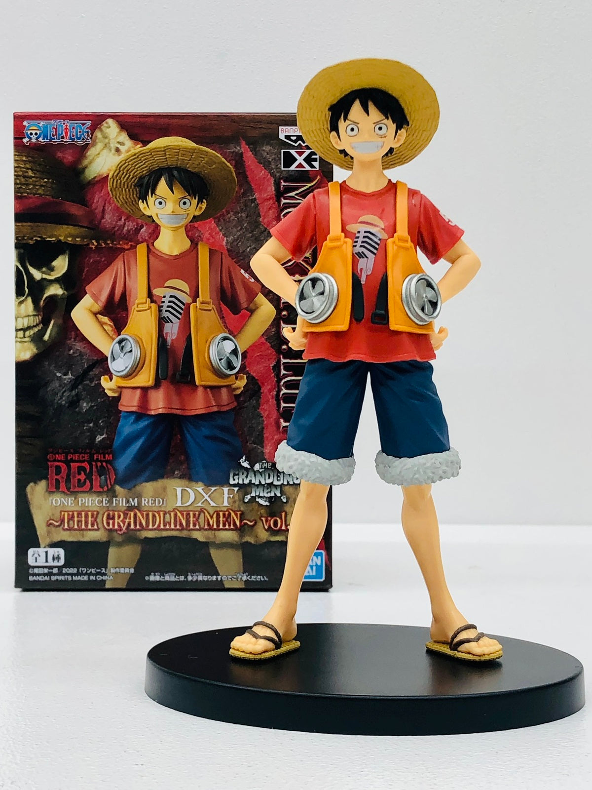 【中古】 ワンピース フィギュア ルフィDXF THEGRANDLINEMEN vol.1 THE GRANDLINE MEN【フィギュア】【加古川物流】