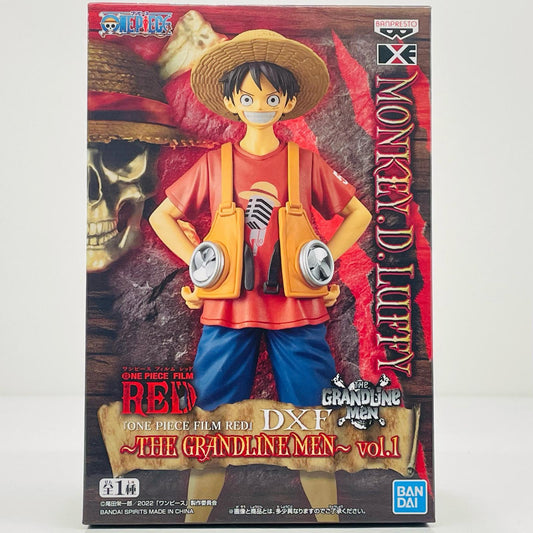 フィギュア ルフィDXF～THEGRANDLINEMEN～vol.1「FILMRED/ワンピース」 ルフィ THE GRANDLINE MEN DXF vol.1【フィギュア】