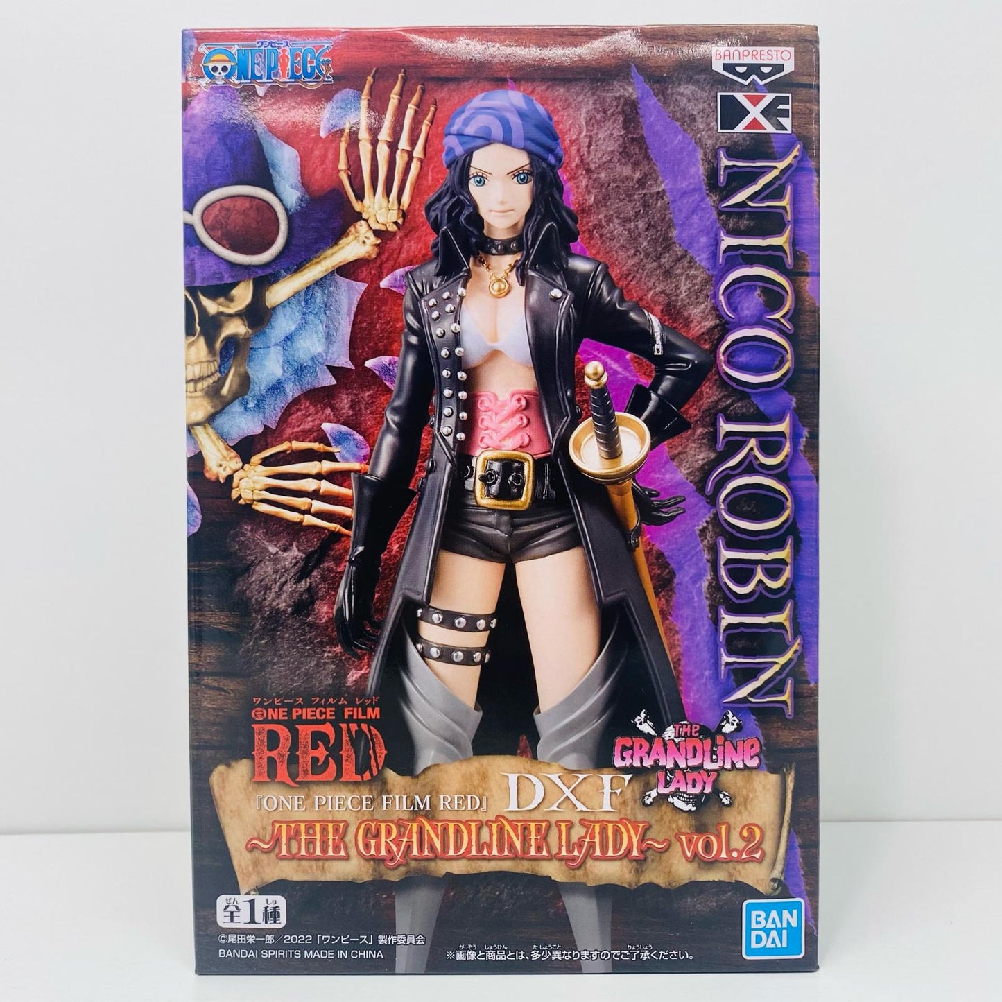 【中古】 ニコ・ロビンDXF～THEGRANDLINELADY～vol.2「FILMRED/ワンピース」【フィギュア】
