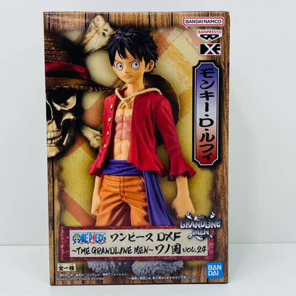 【中古】 モンキー・D・ルフィDXF～THEGRANDLINEMEN～ワノ国vol.24「ワンピース」【フィギュア】