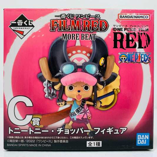 【中古】 C賞チョッパーフィギュア「FILMRED-MOREBEAT-/一番くじワンピース」【フィギュア】